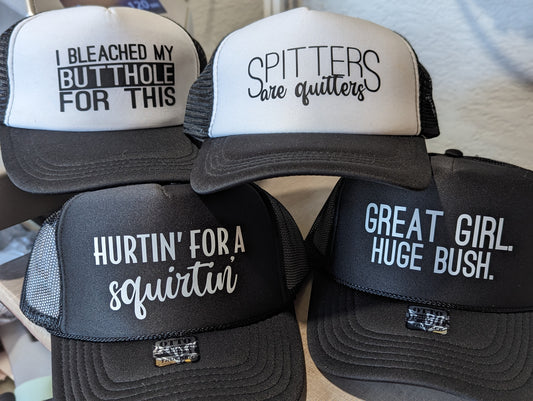 Raunchy Trucker Hats😜