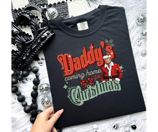 Daddy's coming home for Christmas