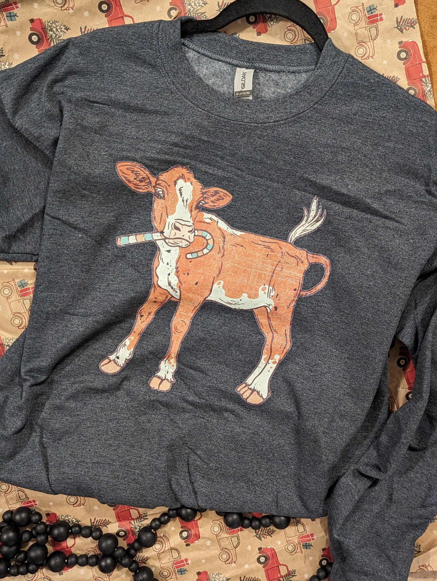 Festive Calf Sweatshirt