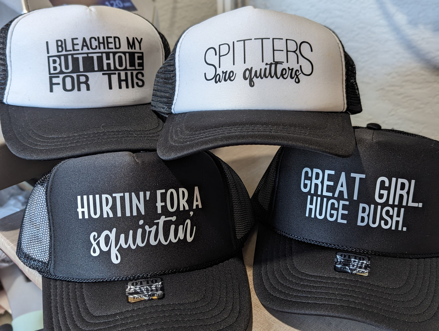 Raunchy Trucker Hats😜