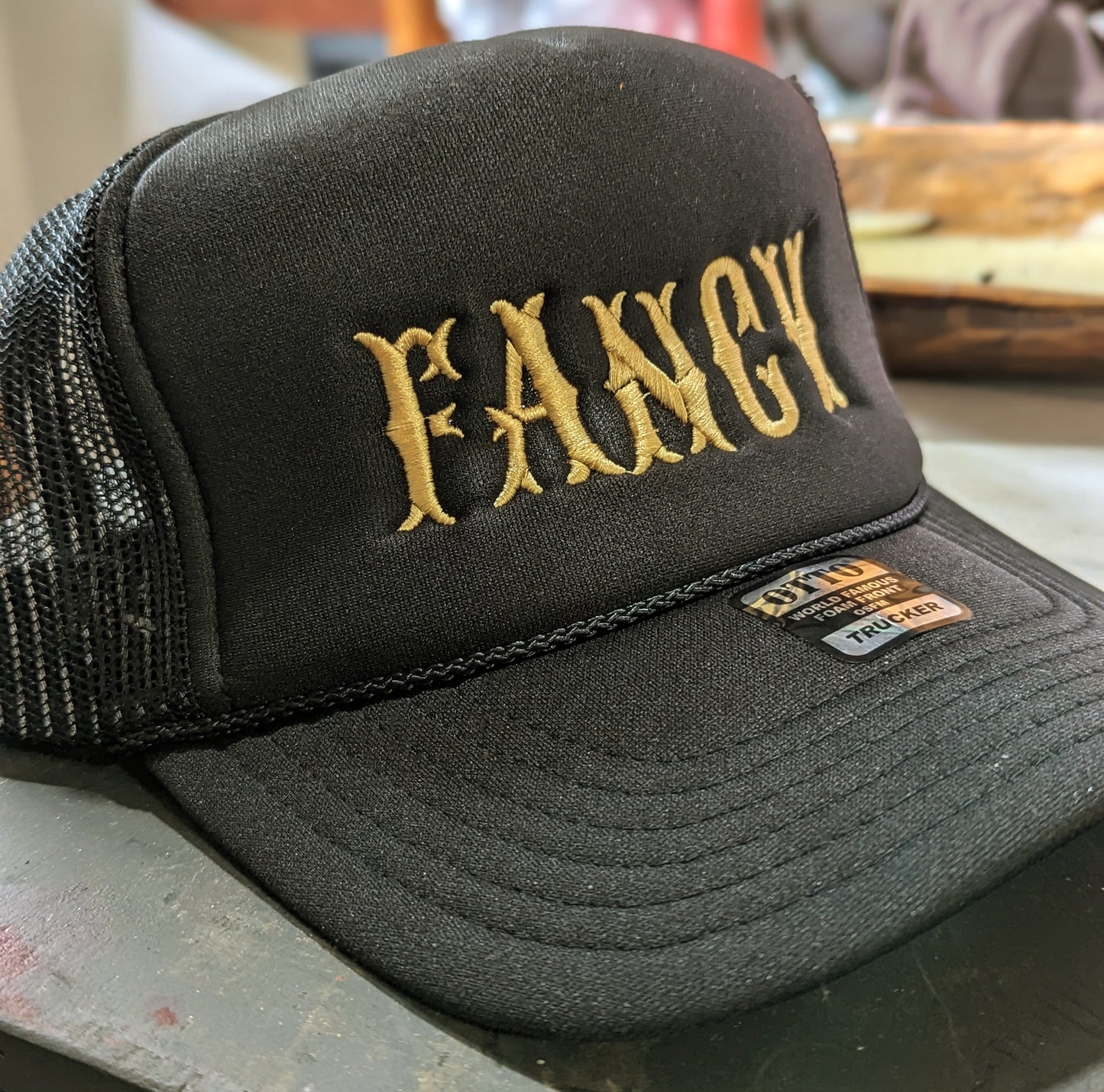 'FANCY' Foam Trucker Cap