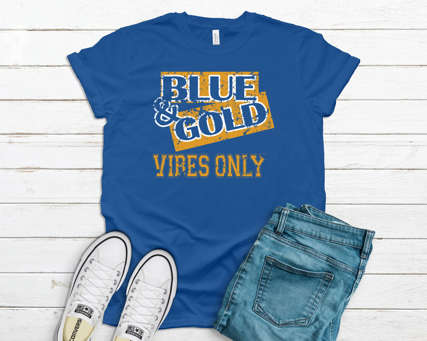 Blue & Gold Vibes